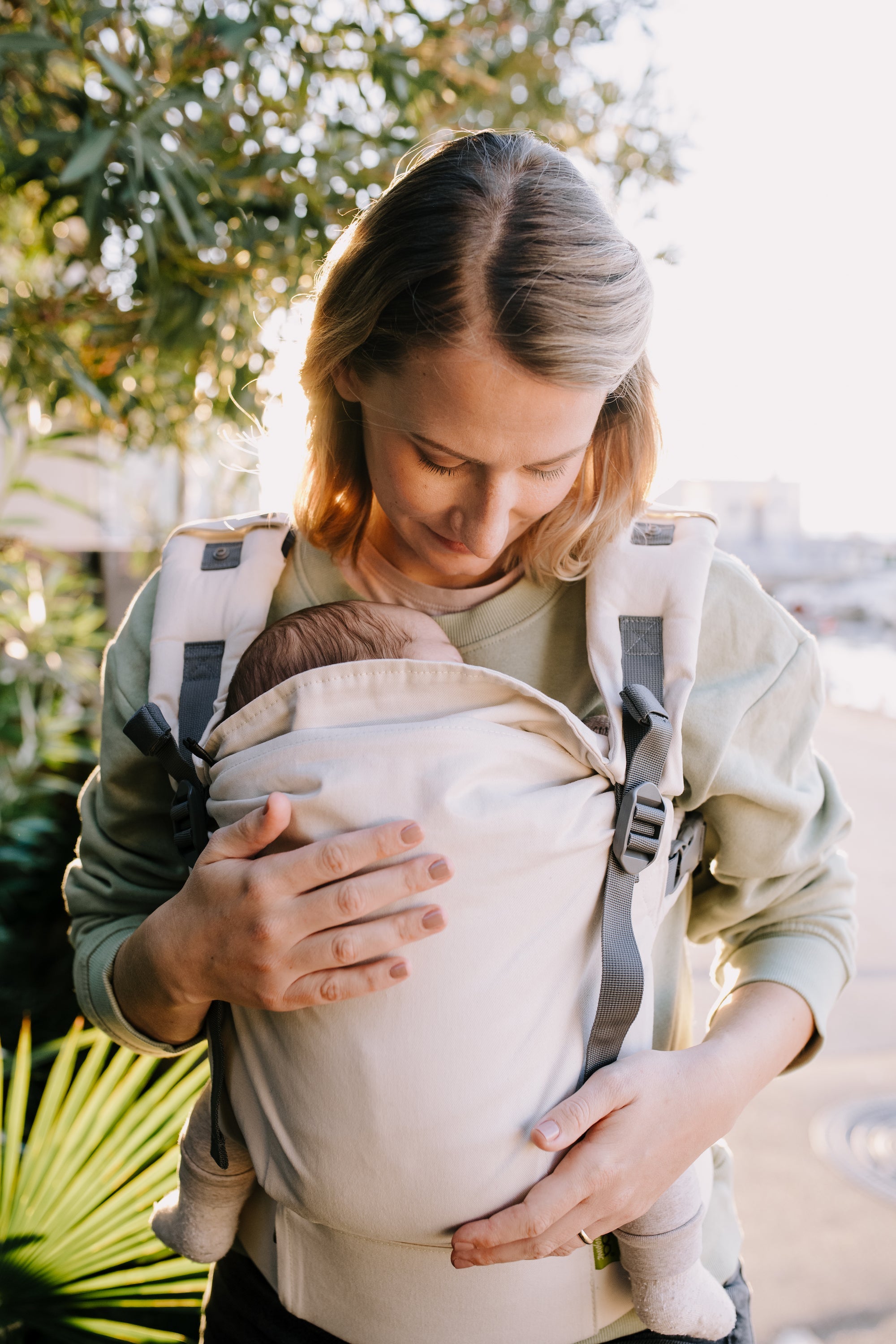 Boba X Baby Carrier Organic Stone – Boba EU - Main Image