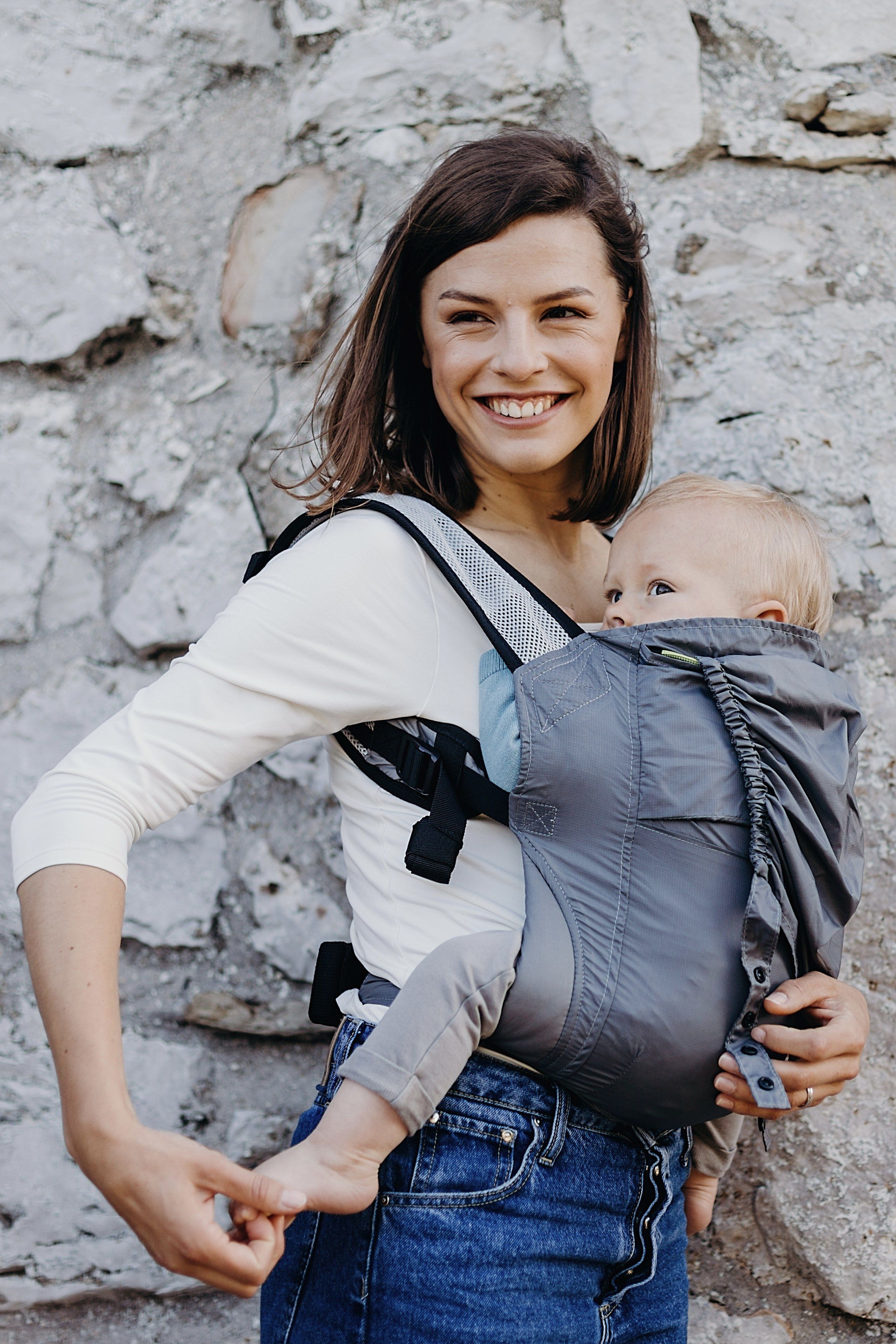 Boba Air Baby Carrier Gray Ultra Lightweight