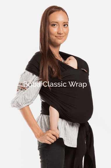 Wrap your little one in Boba Classic Wrap for a gentle and secure hold! Made with ultra-stretchy 95% French Terry cotton, this award-winning baby wrap fits newborns up to 7lbs / 3.2kg, providing an extra secure hold with less bounce than our other wraps.