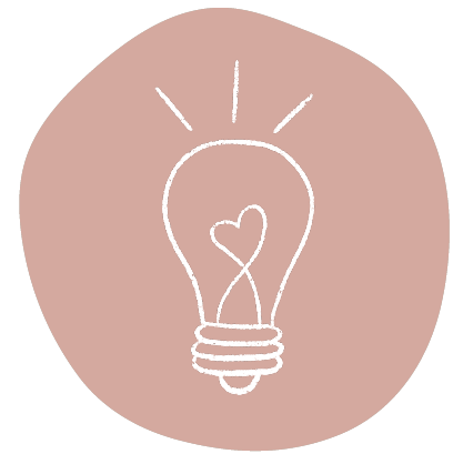 Icon featuring a lightbulb implying there is a link to a research or idea section.